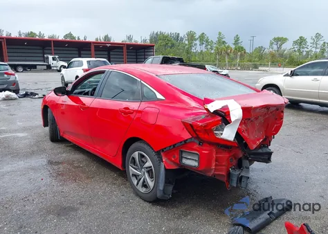 2020 Honda Civic Lx from USA, damaged, VIN 2HGFC2F65LH503209